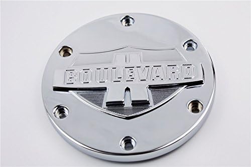Billet Aluminum Derby Covers for 2006-2013 for Suzuki Boulevard M109R Chrome