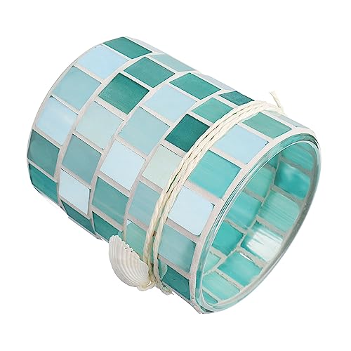 Holibanna 1pezzi Portacandele in Vetro Bicchiere Per Aromaterapia Portacandele Tealight Candela Resistente Per Uso Prolungato