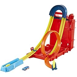 Maletin Hot Wheels Carrefour Hot Wheels Track Builder Caja Lata de gasolina Set de pistas para coches de juguete (Mattel HDX78)