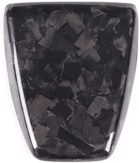 for Ferrari 458 2011 2012 2013 2014 2015 2016 Real Carbon Fiber Auto Modeling Glass Lift Switch Cover Decorative Car Interior Accessories (Forging Carbon Fiber)