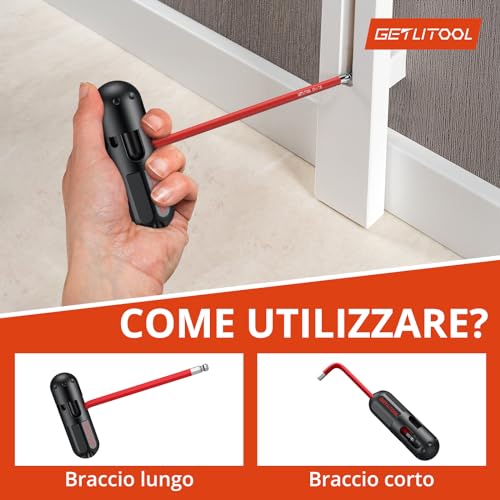 GETLITOOL Set Chiavi Esagonali Brugola con