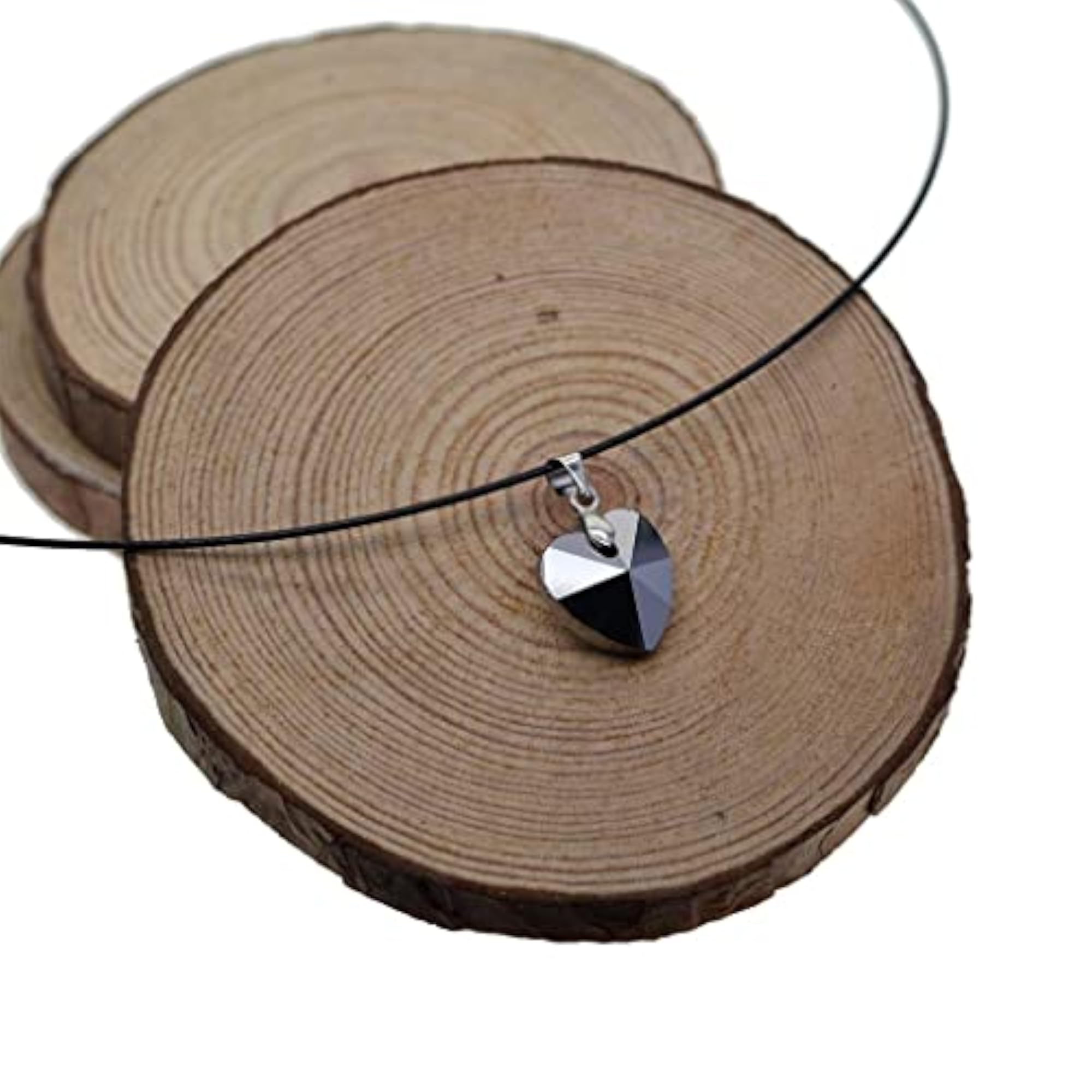 20Pcs Black Stainless Steel Wire Cord Necklace Choker Findings DIY