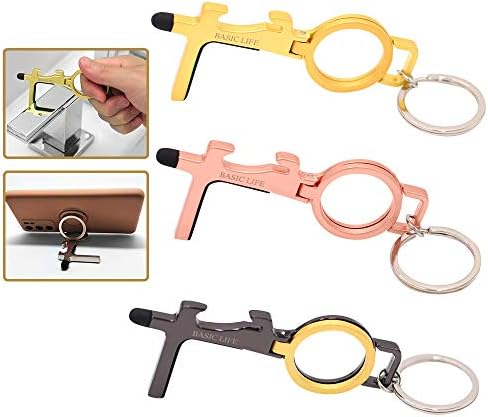No Touch Door Opener No Touch Keychain Tool With Stylus No Touch Tool Anti Touch Door Opener Hands Free Door Opener Safe Touch Tool Elevator Button Pusher Phone Holder 3pcs No Touch Door Opener No Touch Keychain Tool With Stylus No Touch Tool Anti Touch Door Opener Hands Free Door Opener Safe Touch Tool Elevator Button Pusher Phone Holder 3pcs
