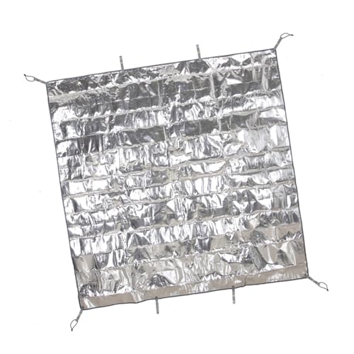 Thickened Aluminum Foil Picnics Mats Nonslip Surfaces Easy to Clean for Travel 140x200cm/160x200cm/180x200cm Aluminum Foil Barri