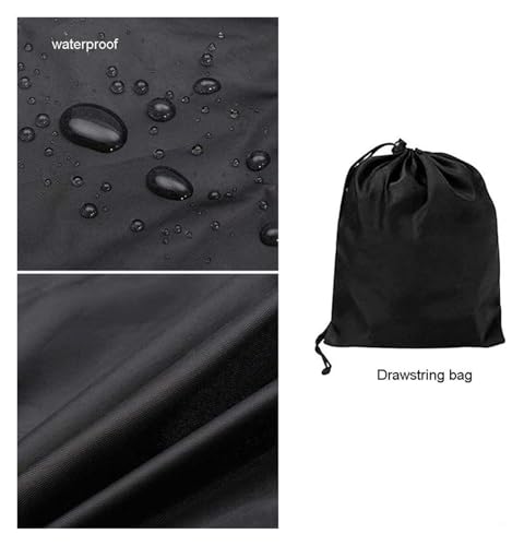 Housse de tracteur imperméable 420D bâche de protection avec cordon et boucle