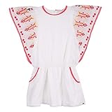  Lili Gaufrette Mädchen Gn30102 Dress Kleid, Elfenbein (Écru 11), 5 Jahre (Herstellergröße: 5A)