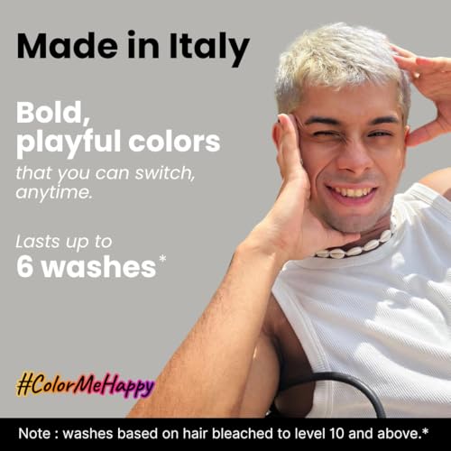 Image of 2.Oh! Italian- Steel Grey Hair Color For Women & Men | Ammonia-Free DIY Semi Permanent Hair Color | Enriched with Argan Oil | Lasts upto 5-6 Washes