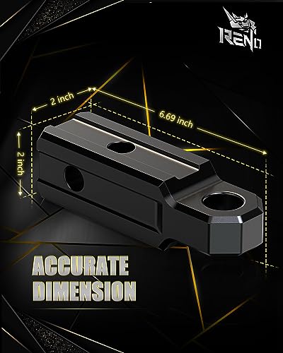 Image of RENO Shackle Hitch Receiver, 2 inch Receiver Towing Mount with 3 /4 inch D-Ring Shackle Combo kit - Heavy Duty 45,000 lbs Compatible with Trucks Off Road SUV 4x4 Vehicle Towing Recovery (Aluminum, Red)