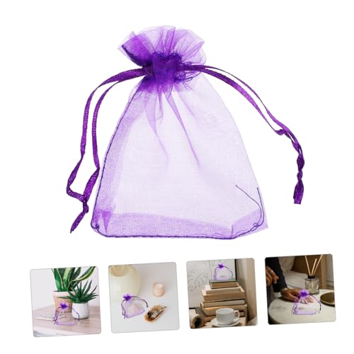 Unomor 100 bolsas de algodón para sachet de lavanda miniatura 7