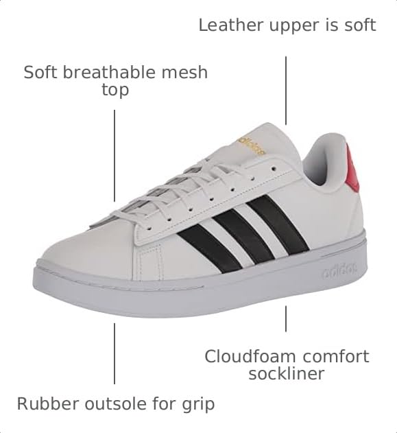 Image of adidas Men's Grand Court Alpha Shoe