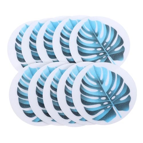 SOLUSTRE 1Set Non Slip Bathtub Stickers Self Adhesive Bathroom Wall Decals Leaf Design for Safety Skid Decals for Fun Bath