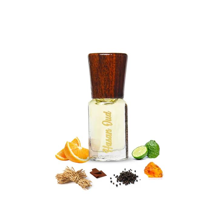 HASAN OUD vetiver bliss Perfume Free From Alcohol Luxury Fragrance Attar 6ml | Fragrance | Long-Lasting & Alcohol-Free | Ideal Gift for All Occasions-image-7