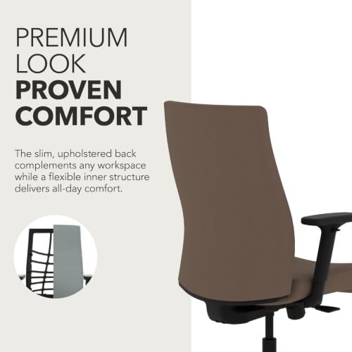 Image of HON Ignition 2.0 Ergonomic Office Chair, Lumbar Support, Desk Chair, Bark