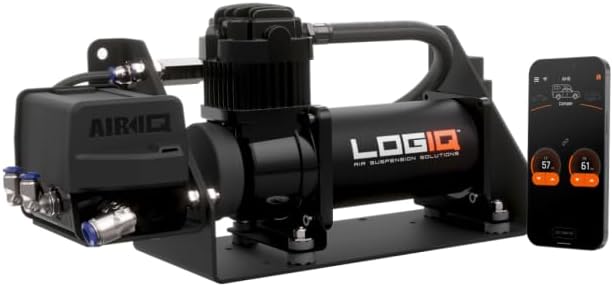 ReadyLIFT Logiq AirIQ 50-42200 Air Management Package. Pre-assembled, 2-channel, 400HD compressor