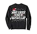 Most Likely To Fart on Santa's Lap Funny Christmas 2025 2026 Sweatshirt