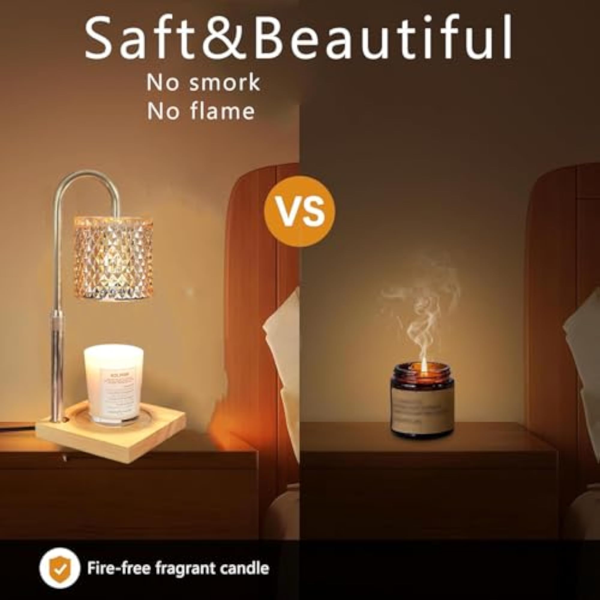 Upgraded Flameless Candle Warmer
