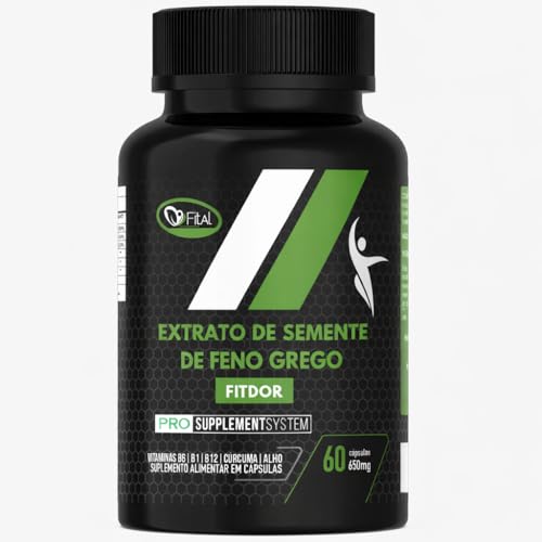 FENO GREGO FIT DOR 60 CÁPS 650 MG