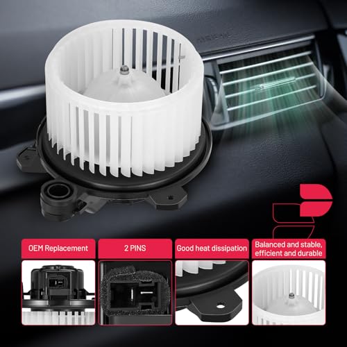 Image of BDFHYK AC Heater Blower Motor Fan PM4904 Compatible with Chevy Spark 2016-2022 L4 1.4L,HVAC Blower Motor Assembly Replacement for 42643910 1845250