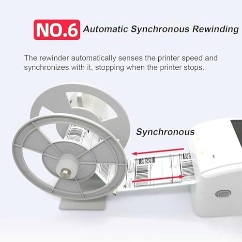 Rebobinadora automática de etiquetas de 120 mm, esencial en logística y electrónica 7