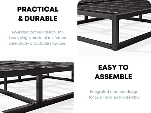 RLDVAY Twin-Box-Spring, 5 inch Low Profile Twin-Box-Spring Only, Heavy Duty Metal Twin Size Box Spring, Easy Assembly, Non Slip, Noise Free by RLDVAY - Image 5