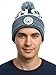 Fan Ink Manchester City Beanie Knitted Ski Hat, Licensed Man. City Winter Hat. Blue