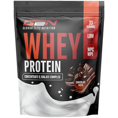 Whey Protein Complex - 1000 g (Chocolate) - Con contenido de aisl...