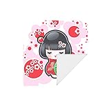 pañuelo seda japones ✿VERSATILIDAD: Tanto por funcionalidad como como accesorio de moda.Puedes usarlos como cobertura para el rostro / cabello, diademas, pequeños adornos que combinen con tu ropa alrededor de tu cuello y muñeca, o adornos atados en los bolsos con tus ideas creativas, solo haz Lo que quieras.