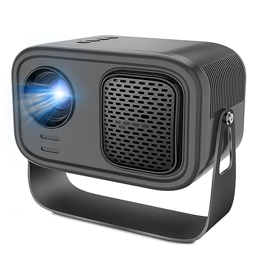 Bluetooth e altoparlanti potenziati: Altoparlanti potenziati integrati per un'esperienza audiovisiva di qualità teatrale senza la necessità di collegare altoparlanti esterni. Inoltre, questo proiettore portatile è dotato di tecnologia Bluetooth integrata per una sincronizzazione audio più rapida e stabile. Con questo proiettore Bluetooth, è possibile collegare in modalità wireless gli altoparlanti o le cuffie Bluetooth ideali in qualsiasi momento per ottenere un suono ancora migliore e creare