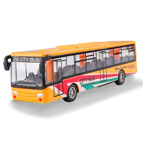 Bus Spielzeug,Bus Modell,Legierung,Big Pull Back Spielzeugautos,Spielzeugauto mit Rückziehfunktion,Spielzeug Fahrzeuge Jungen Mädchen Weihnachten Geschenk