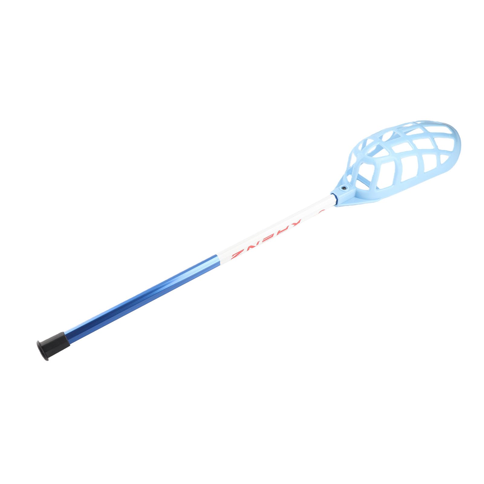 Blauer Anfänger-Lacrosse‑Schläger, Lacrosse‑Trainingsstock aus Aluminiumlegierung mit professionellem Kopf für Jugendliche und Einsteiger, Leichter Komplett‑Schläger zur
