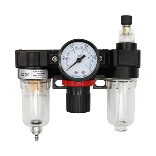 Compresseur filtre séparateur eau huile contre la rouille avec régulateur 1/4