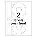 Avery 5931 Laser CD Labels, Matte White, 50/Pack