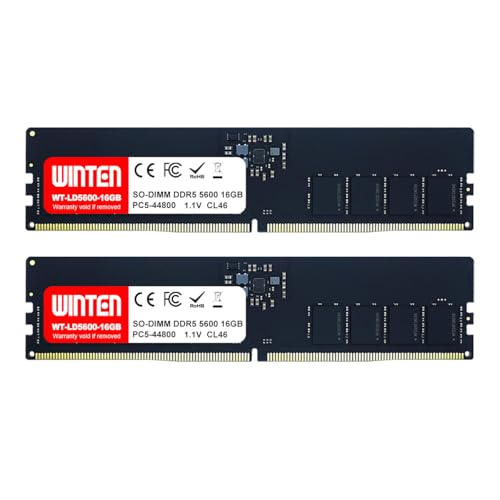 Amazon.co.jp: WINTEN デスクトップPC用メモリ DDR5-5600 32GB（16GB×2