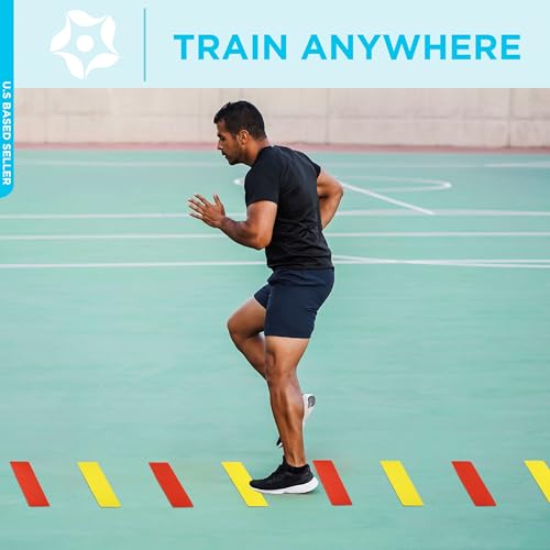 Get Out! Tennis Court Line Boundary Markers, Pickleball Court Spot Markers for Kids, Basketball Training Equipment - Image 4