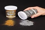 Colores tradicionales: ideal para una variedad de proyectos, este paquete contiene seis colores, incluyendo oro, plata, rojo, verde, azy morado; mezcle y combine para una obra de arte verdaderamente personalizada y brillante