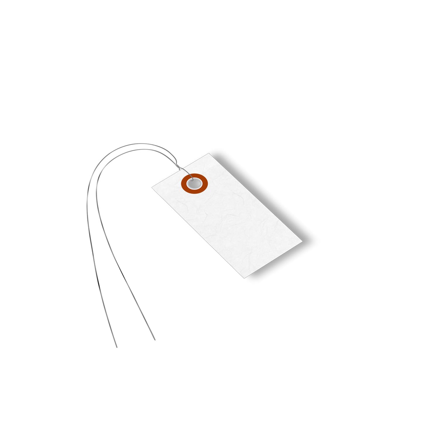 Etiquetas de envío de Tyvek en blanco con alambre protector de 8 mil 7