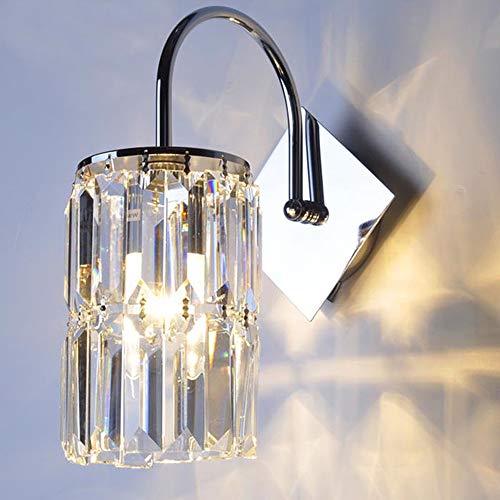 Aplique de pared LED de cristal para crear un ambiente acogedor en el comedor y dormitorio
