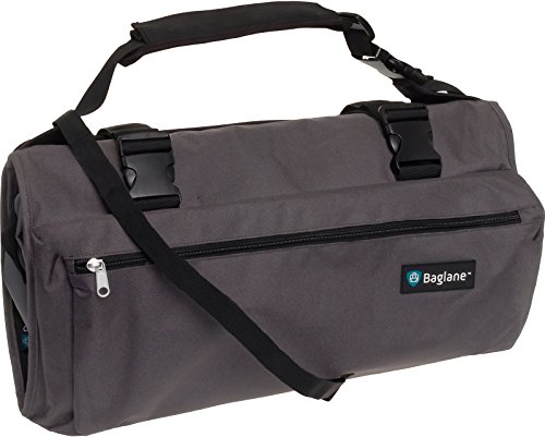 BagLane Garment Suit Bag - Travel Carry On Garment Bag (Grey)