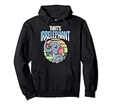 Photo Gallery that s irrelephant cute & funny baby elephant wordplay pun felpa con cappuccio Photo Gallery that s irrelephant cute & funny baby elephant wordplay pun felpa con cappuccio
