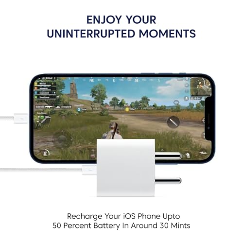 Image of iPhone Charger Adapter 20W Type C for iPhone 17 /17 Air /17 Pro /17 Pro Max, 16 /16 Plus /16 Pro /16 Pro Max, 15 /15 Plus /15Pro /15 Pro Max & Other Devices with 1 Meter USB C to Type C Data Cable