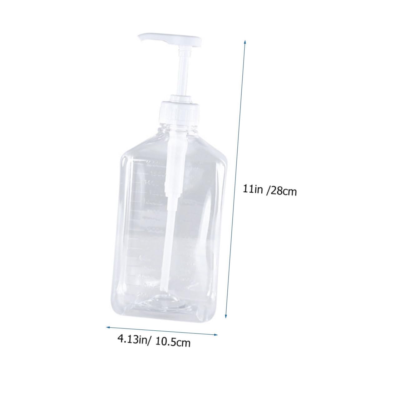 PRETYZOOM 1Pc Transparent PP Syrup Dispenser Bottle Kitchen Accessory for Easy Pouring and Storage for Sauces Juices and Condiments Leak Design present