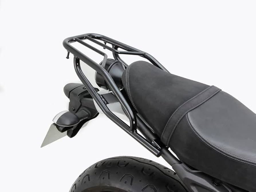 ヤマハSR400ハリケーン·リアキャリア ◆極美品◆匿名配送 YAMAHA SR400/SR500 ハリケーン リアキャリア【HA6307C