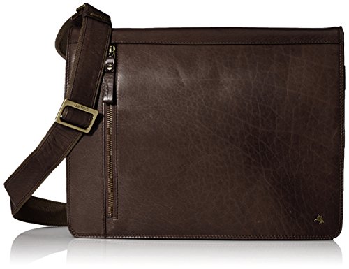 Visconti Buffalo Leather 13 Inch Laptop Case/Messenger Shoulder Bag/Handbag, Brown, One Size