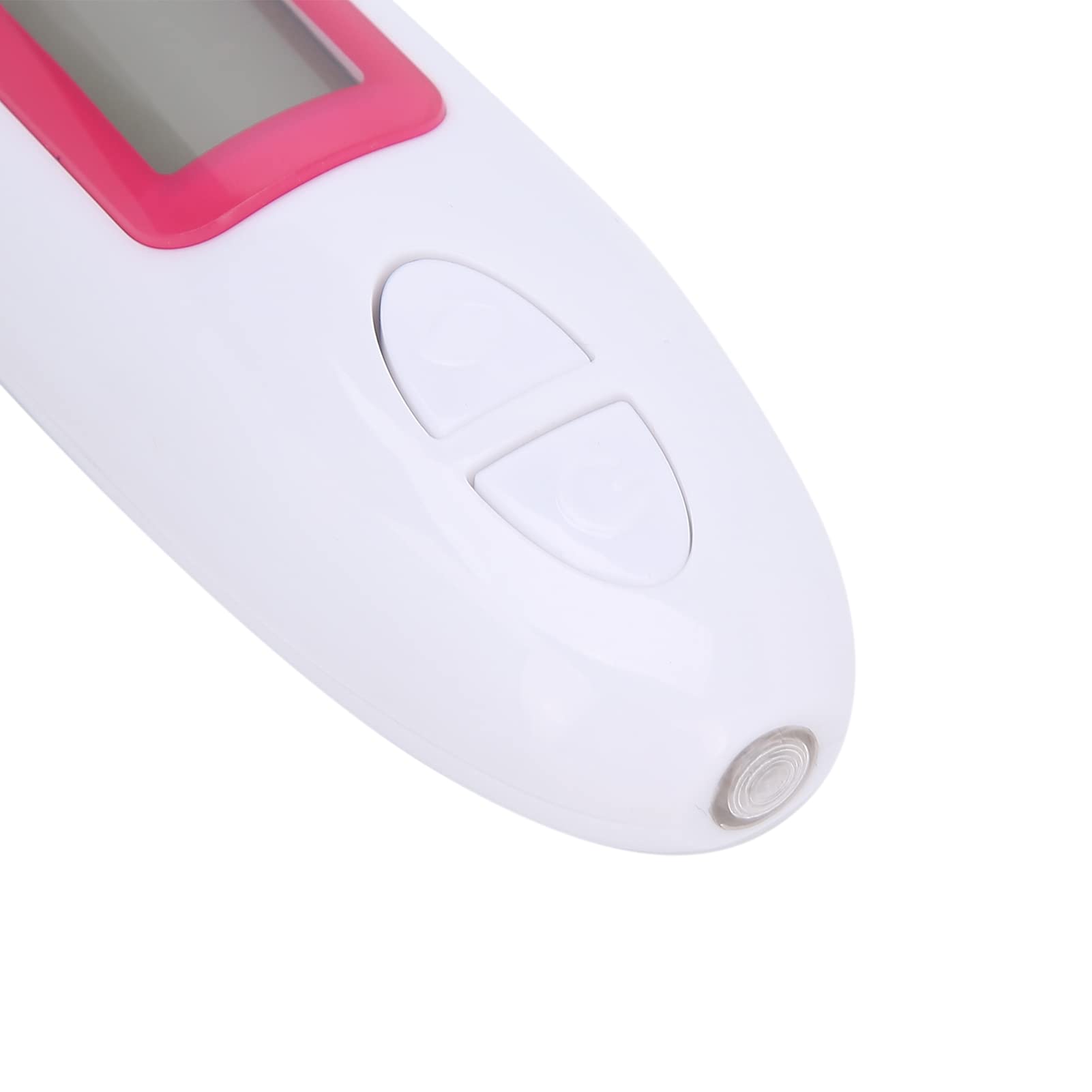 Testeur d'humidité de la peau, testeur d'humidité de la peau, écran LCD, analyseur de capteur d'huile et d'eau pour la peau du visage (blanc)