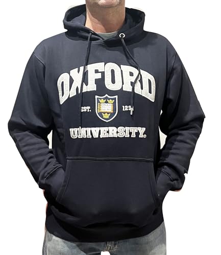 Oxford University Official Hoody - Navy color - Large (US, Alpha, X-Large, Regular, Regular)