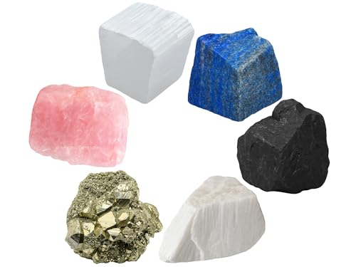 Amazing Gemstone Crystals for New Home Manifestation, Set of...