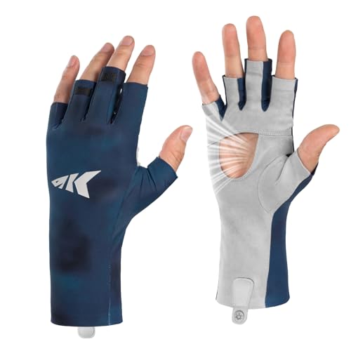 KastKing Fingerless Sun Protection Fishing Gloves