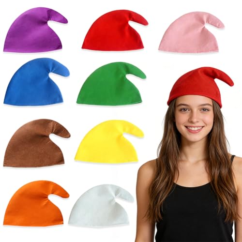 Chapeau de lutin de Noël pour déguisement de fête | Accessoire cosplay adulte et enfant