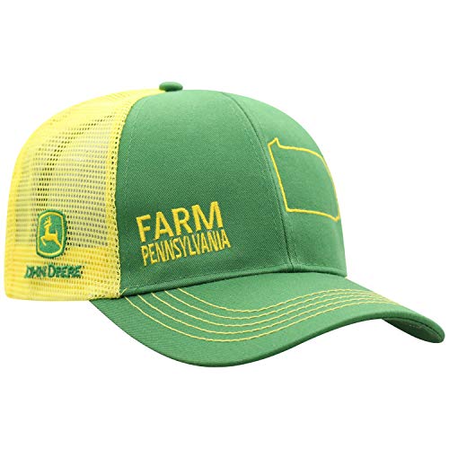 Image of John Deere Farm State Pride Contrast Mesh Back Core Baseball Cap