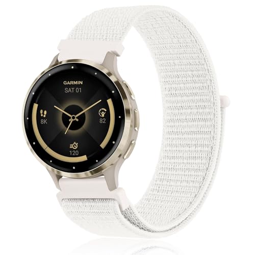 iCoh Garmin Venu 3S / Venu 4 41mm / Venu 2S / Vivoactive 4S / Vivomove 3S EHb`oh 18mm NCbN[X\tgiC ߉\ȃXgohXgbv Garmi